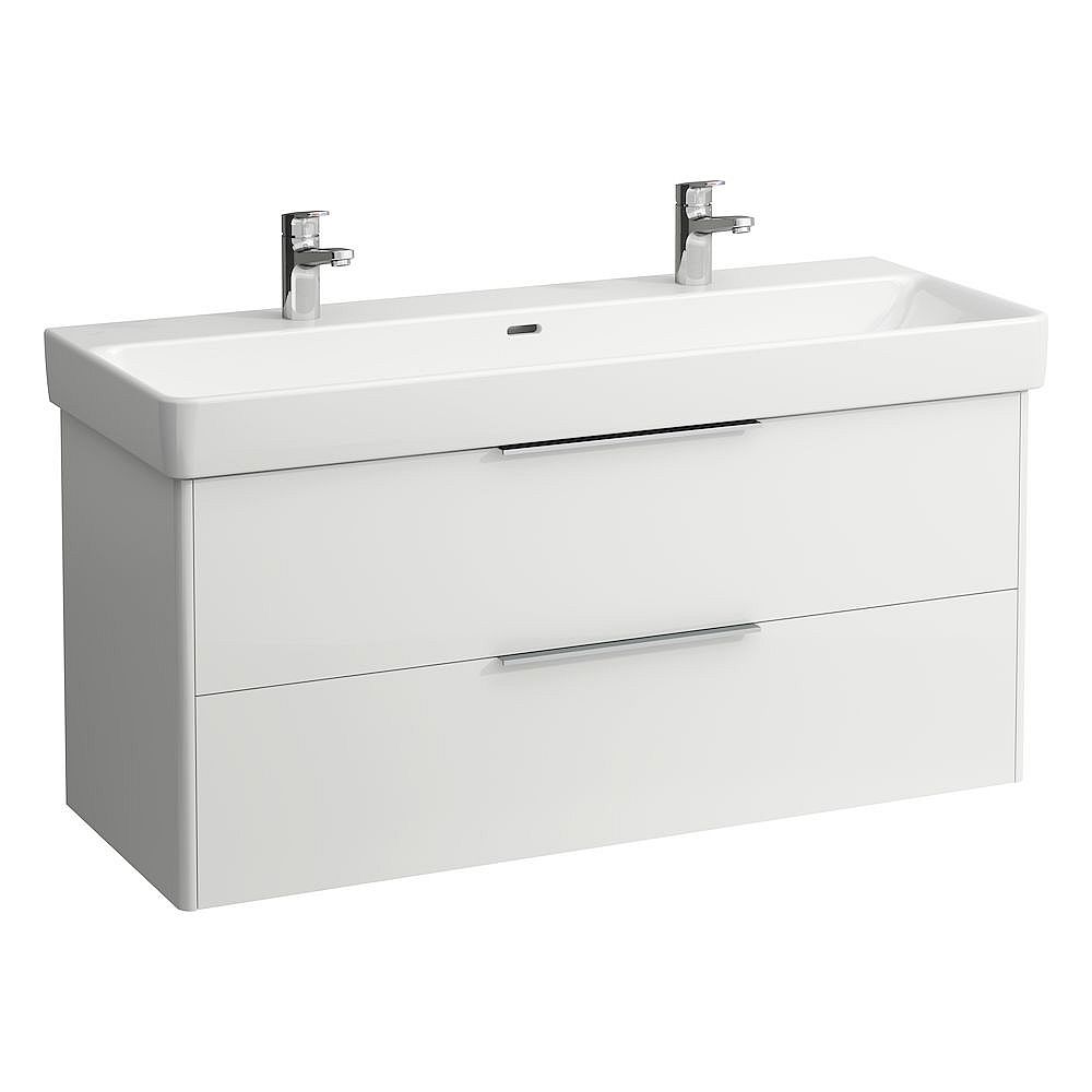 LAUFEN BASE H4024921102611 skříňka pod umyvadlo 115,9×53,1×43,8 cm, 2 zásuvky, pro umyvadlo Laufen Pro S H814965