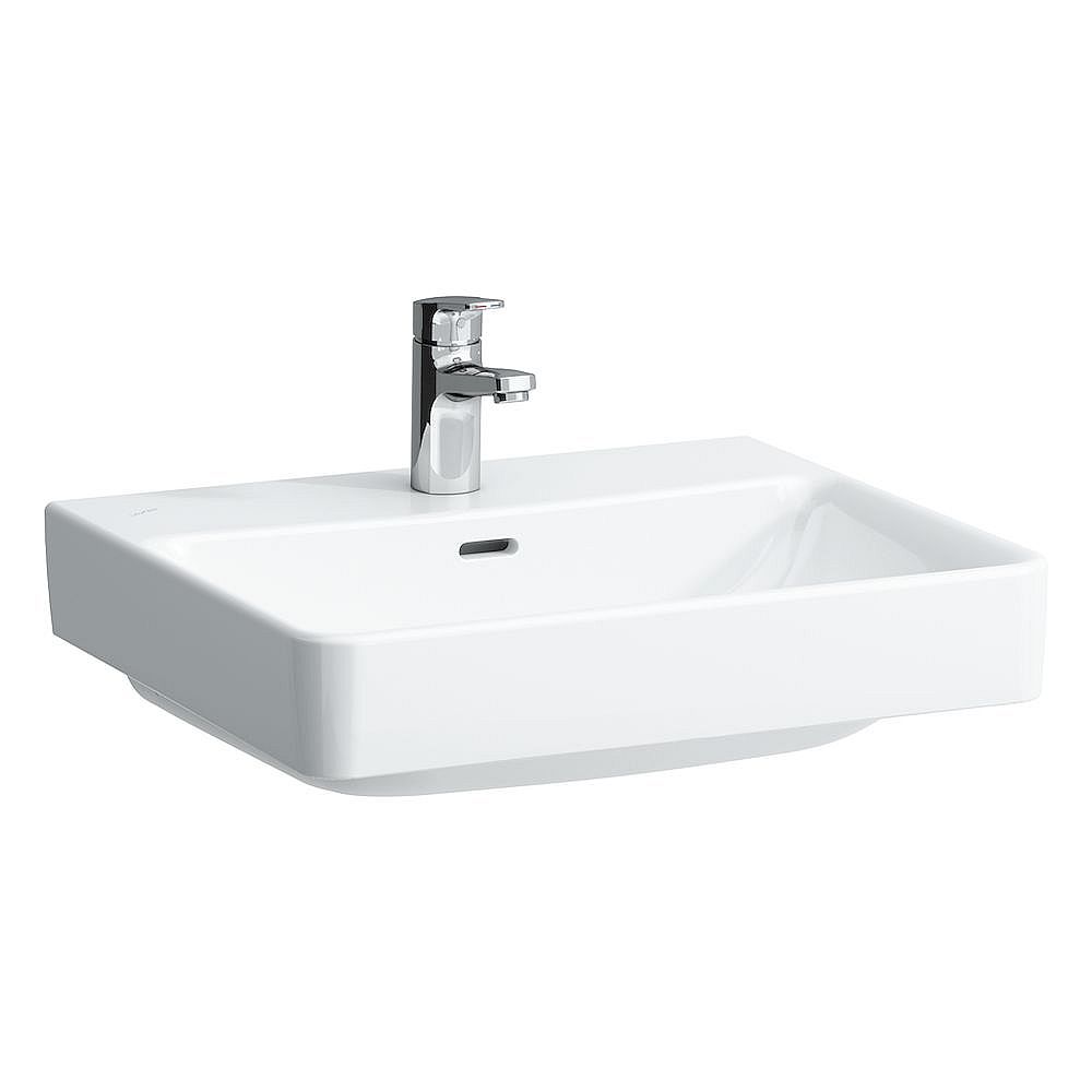 LAUFEN PRO S H8169620001041 umyvadlo 55x46,5cm, s otvorem pro baterii, bílá