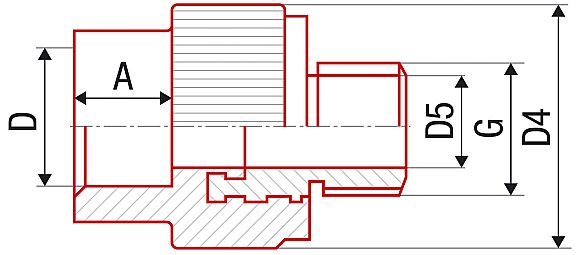 PPR zástřik vnitřní 20x3/4