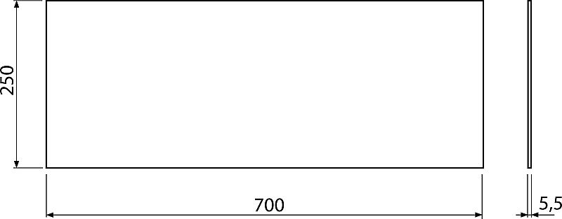 Alcadrain M940 izolační deska pro umyvadlo