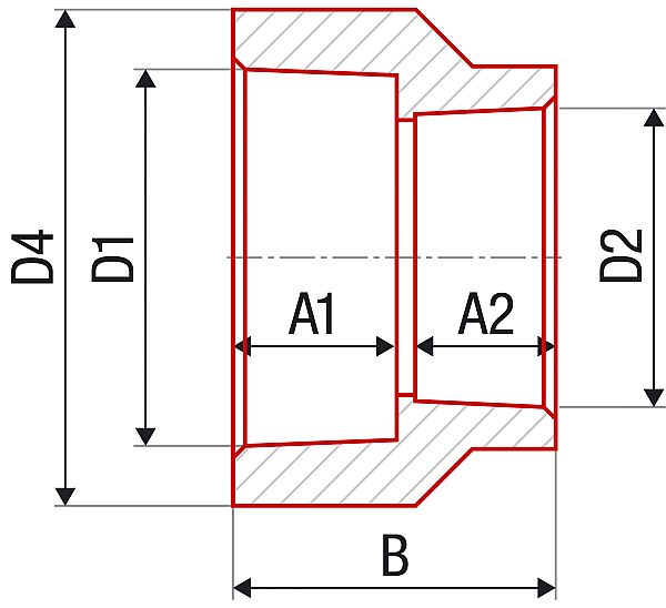 PPR redukce 25x20 209025020