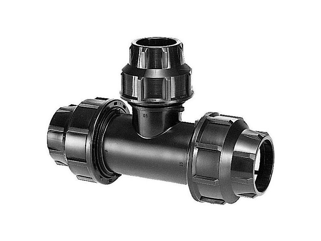 PP-S TR 40 - 32 mm - PE T kus redukovaný svěrný 15040T0032