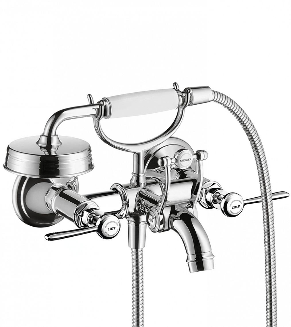 Hansgrohe Montereux 16551000 vanová baterie se 2 páčkami, chrom