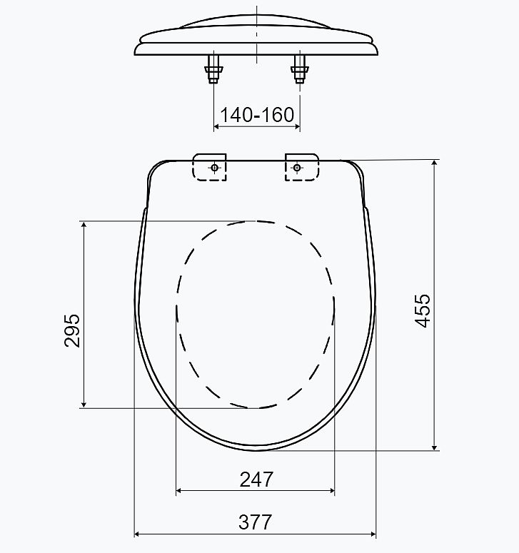 Slovarm P-3556 wc sedátko, 620836