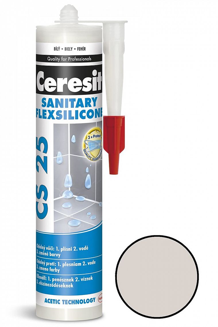 Ceresit CS 25 silikon silver 280ml 2907300