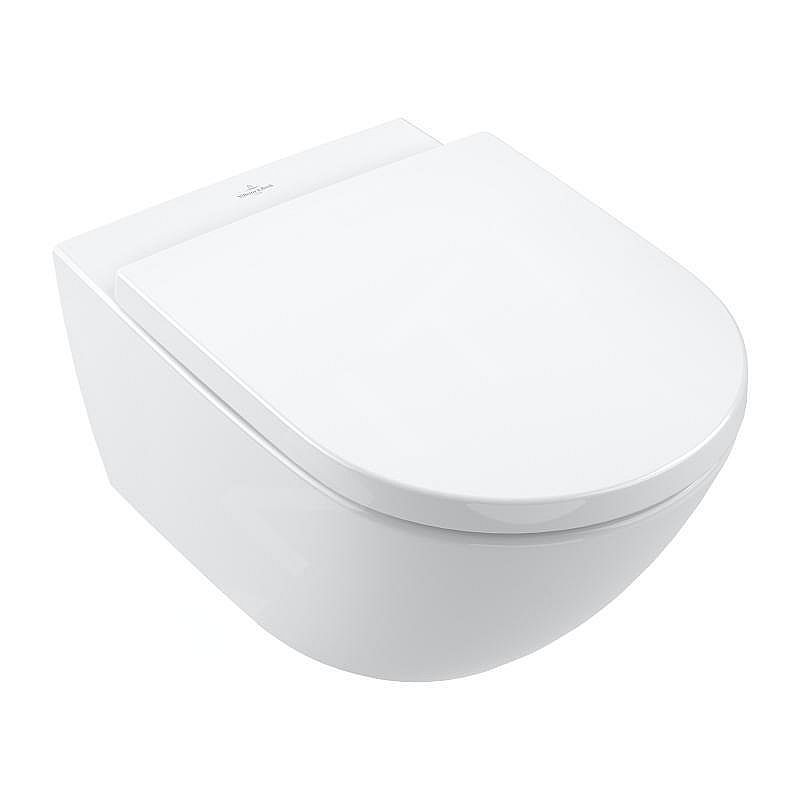 Villeroy Boch Subway 3.0 4670TSR1 combi-pack wc závěsné +sedátko softclosing