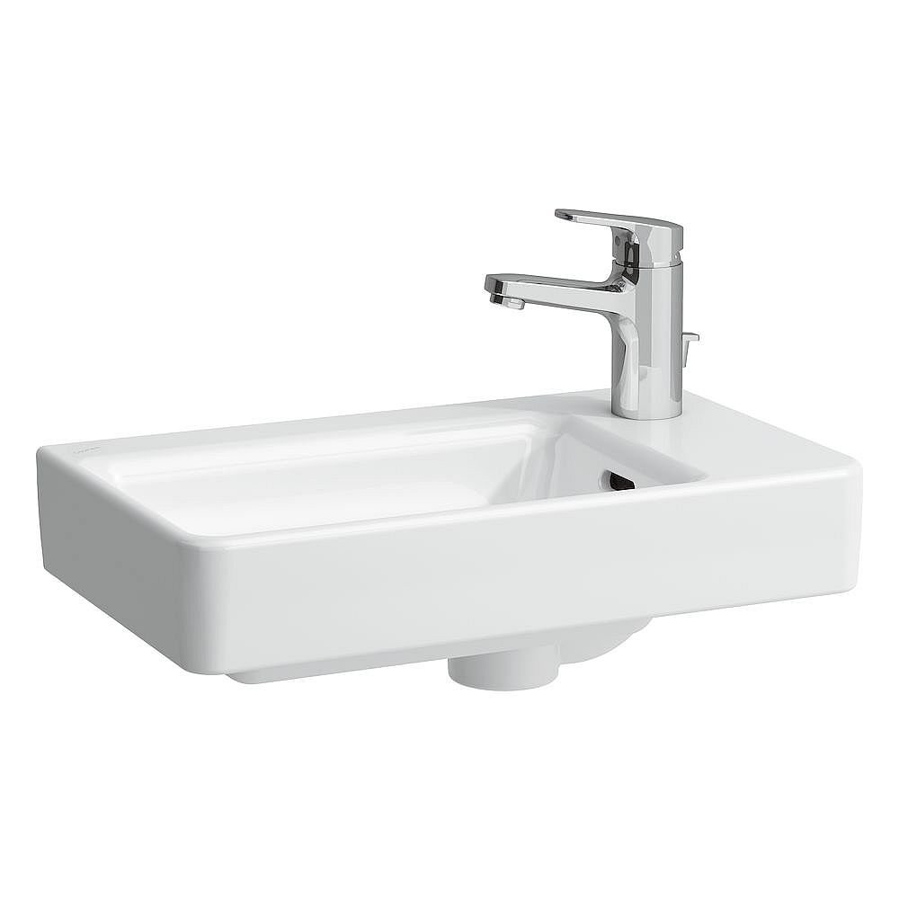 LAUFEN PRO S H8159540001041 umývátko 48x28cm, s otvorem pro baterii, bílá