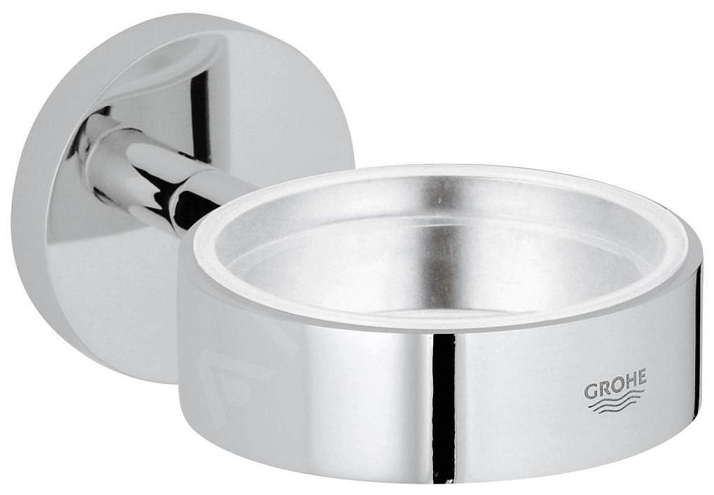 Grohe Essentials 40369001 držák skleničky/mýdelníku, chrom