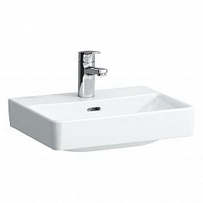 LAUFEN PRO S H8159610001041 umývátko 45x34 cm, s 1 otvorem, bílá