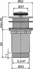 Alcadrain A394 click-clack 5/4