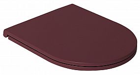 SAPHO ISVEA INFINITY WC sedátko, SLIM, Soft Close, Easy Take, maroon red,  40KF0543I-S