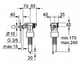 Grohe 37095000 napouštěcí ventil