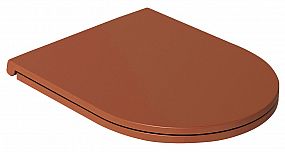 SAPHO ISVEA INFINITY WC sedátko, SLIM, Soft Close, Easy Take, terracotta,  40KF0548I-S