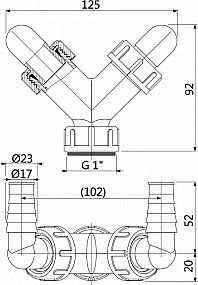 Alcadrain P148 kolínko