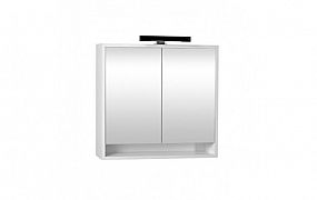 Willy nábytek Plus KR WPZ4.60.17 zrcadlová skříňka s LED osvětlením, barva ořech/pacifik