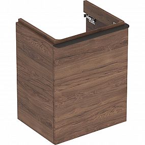 GEBERIT Smyle Square 500.364.JR.1 skříňka pod umývátko s jedněmi dvířky: B=49.2cm, H=61.7cm, T=40.6cm