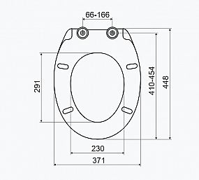 Slovarm LIVIA WC sedátko softclose, 672045